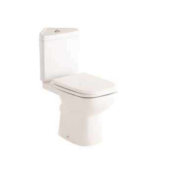Origin 62 Corner Toilet with Soft-Close Seat