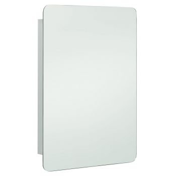 RAK-Uno Stainless Steel Single Cabinet with Mirrored Door (H)660x(W)460x(D)120mm