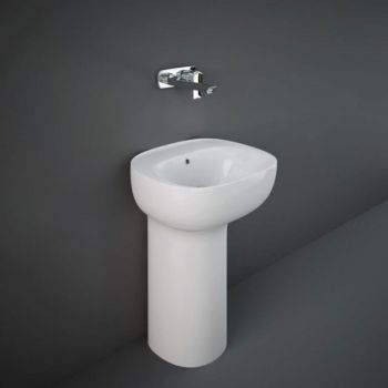 RAK-Illusion Freestanding Wash Basin 54cm - No Taphole