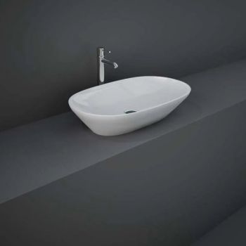RAK-Variant Elongated Oval Counter Top Wash Basin 60cm