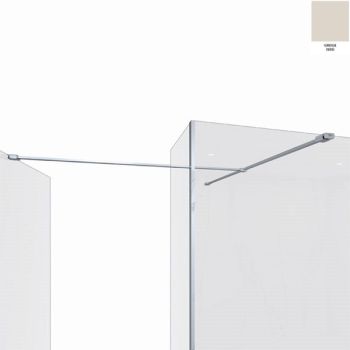 RAK-Feeling Side Panel Fixing Kit in Greige  (Bracing Bar with T Connector)