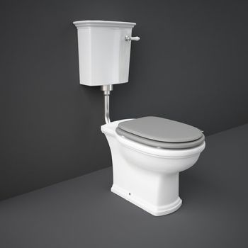 RAK-Washington WC Pan Open Back P/S trap suitable for High level and Low Level Cisterns