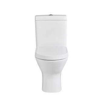 Resort Maxi Flush-to-Wall Toilet with Soft-Close Seat