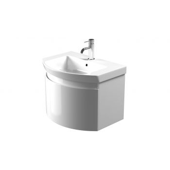Saneux POPPY 1-drawer basin unit for 7732 GLOSS WHITE
