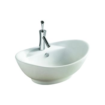 Shell 390mm Oval Countertop Basin