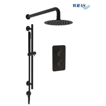 Saneux COS 2-Way Shower Kit Matte Black - COSP02.MB