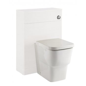 Vitale Back-To-Wall Toilet Unit - Gloss White