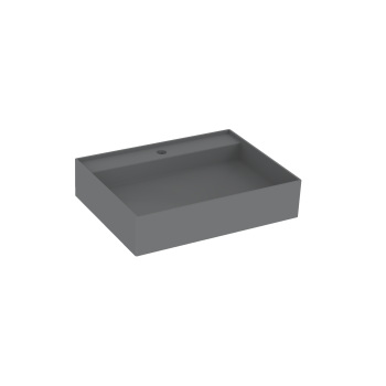 Saneux ICON 60 x 45 cm Washbasin 1 T/H - Wall mounted - Graphite