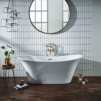 Bow Traditional Freestanding Bath with Optional Plinth