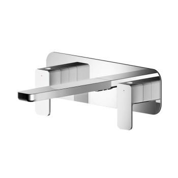 Windon W/M 3TH Basin Mixer With Plate - WIN350