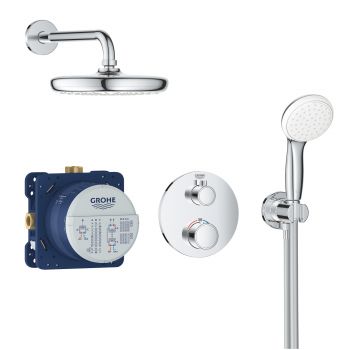 Grohe Grohtherm Perfect shower set with Tempesta 210
