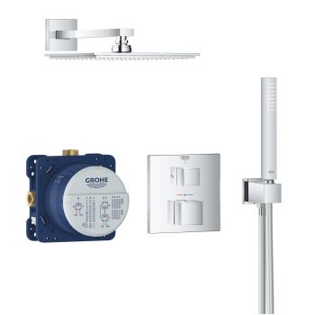 Grohe Grohtherm Cube Perfect shower set with Rainshower Allure 230