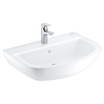 Grohe Bau Ceramic Bundle wash basin 60 + BauFlow basin mixer